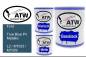 Preview: Ford, True Blue Pri Metallic, L2 / M7023 / M7029: 1L Lackdose + 1L Klarlack + 500ml Härter - Set, von ATW Autoteile West.
